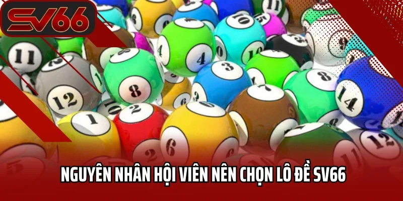 Nguyên nhân hội viên nên chọn lô đề SV66